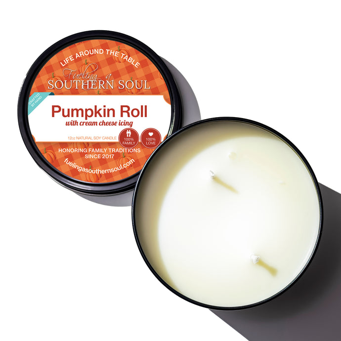 Pumpkin Roll Fall Kentucky Candle, Fueling a Southern Soul by Petra Living