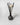 Bulb reed diffuser with black reeds and preserved flowers by PETRA LIVING