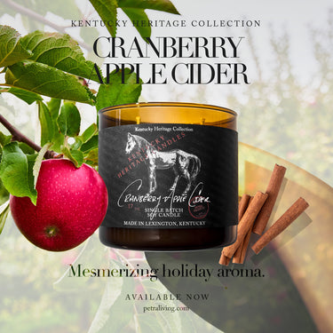 Cranberry Apple Cider Kentucky Candle Available Now