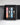Set of four eau de parfum flagship fragrances in black gift box with PETRA LIVING branding en noir
