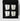 A black gift box containing four square petite bougie glass votive candles arranged in a 2x2 grid. The candles have white wax and are labeled with black text and illustrations: 'PETRA LIVING' with scents 'ADORE', 'LEATHER NOIR', 'TRACKSIDE', and 'RICKHOUSE'.