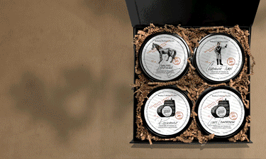 Create your own gift set of Kentucky, Horse, and Bourbon Candles