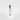 A clear glass perfume bottle with a shiny silver cylindrical cap, standing upright on a light gray background. The brand name 'LEATHER NOIR' is printed vertically in white on the front of the bottle.