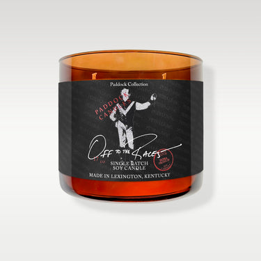 Off to the Races Paddock Candle