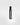 A tall, slender rectangular glass travel spray perfume bottle with a black cap, shown on a clean light gray background.