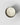 A top-down view of a round bourbon glass candle jar filled with creamy off-white wax, featuring three wicks, set against a light gray background with a soft shadow.