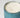 Close up of triple wicked large trackside candle in blue mercury glass