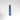 Blue perfume bottle on a white background