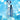 Petra Living perfume bottles on a blue water background